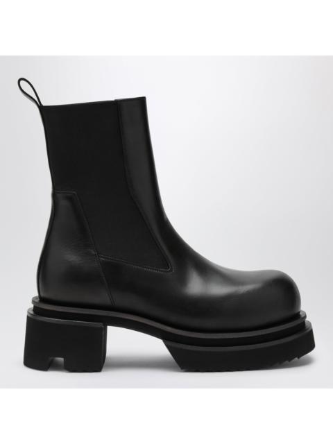 Rick Owens Rick Owens Black Bogun Leather Boots Men