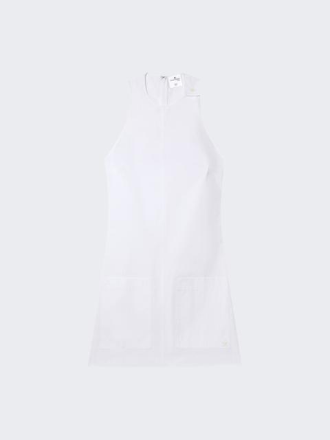 courrèges Heritage Poplin Dress Blanc