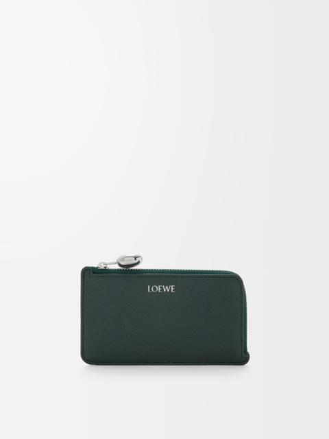 Loewe Pebble coin cardholder in pebble grained calfskin