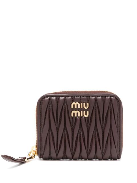 Miu Miu Matelassé Leather Coin Purse