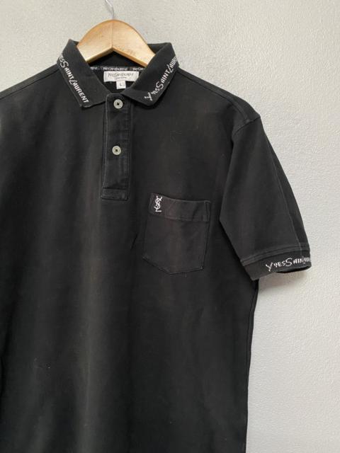 SAINT LAURENT Yves Saint Laurent logo polos B4