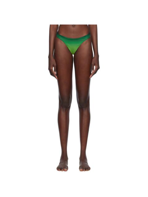 CASABLANCA Green Gradient Bikini Bottom