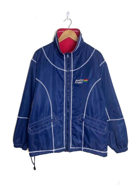 Other Designers Vintage Benetton Formula 1 Racing Team Reversible Jacket