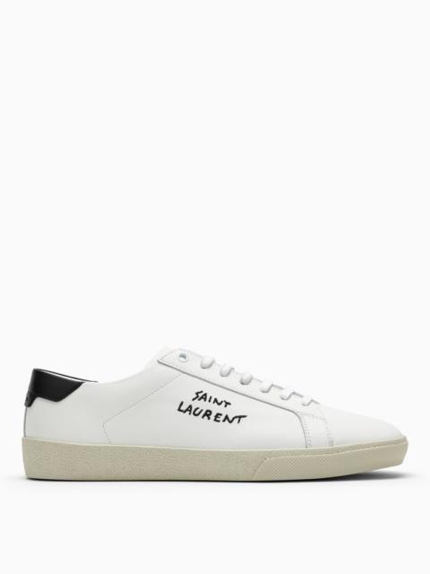 Saint Laurent White Sl06 Low Sneakers Men
