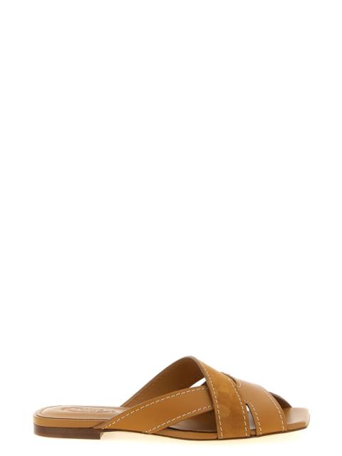 Tod's Suede leather sandals