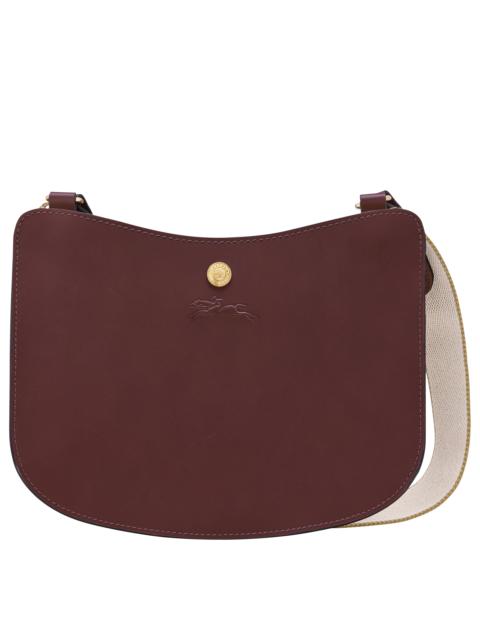 Longchamp Épure Crossbody bag Burgundy - Leather