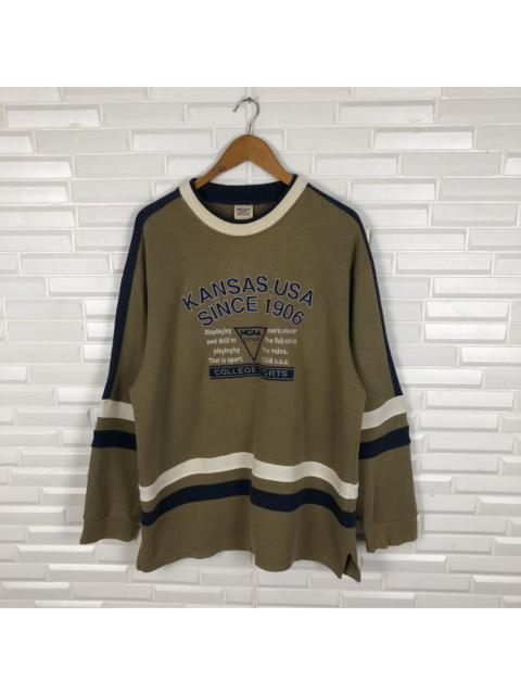 Other Designers 🔥NEEDGONE🔥NCAA DESCENTE NATIONAL COLLEGE SWEATSHIRT VINTAGE