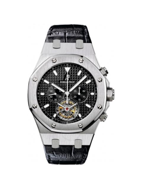 Audemars Piguet Audemars Piguet Royal Oak Tourbillon Black Dial Chronograph Men's Watch 25977ST.OO.D002CR.01