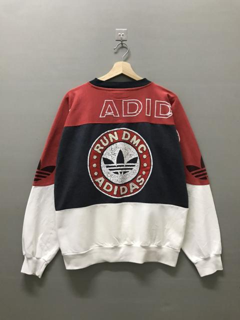 Vintage 80s Adidas Run Dmc Distressed Crewneck
