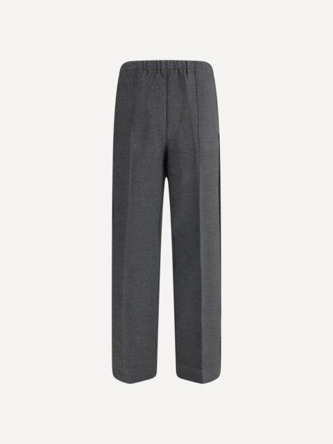Miu Miu Knit Trousers with side stripe detail