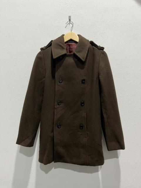 Yohji Yamamoto Ined Wool Women Coat Jacket