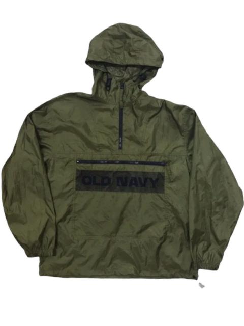 Other Designers Vintage Old Navy Nylon Quarter Zip Wind Anorak Jacket
