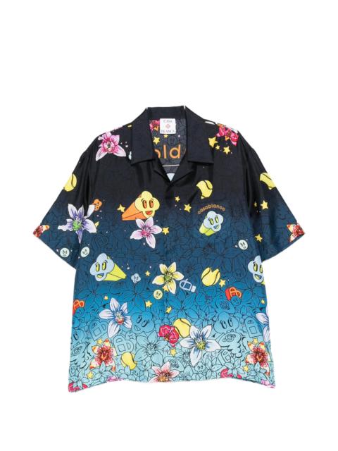 CASABLANCA Casablanca Floral-print Shirt