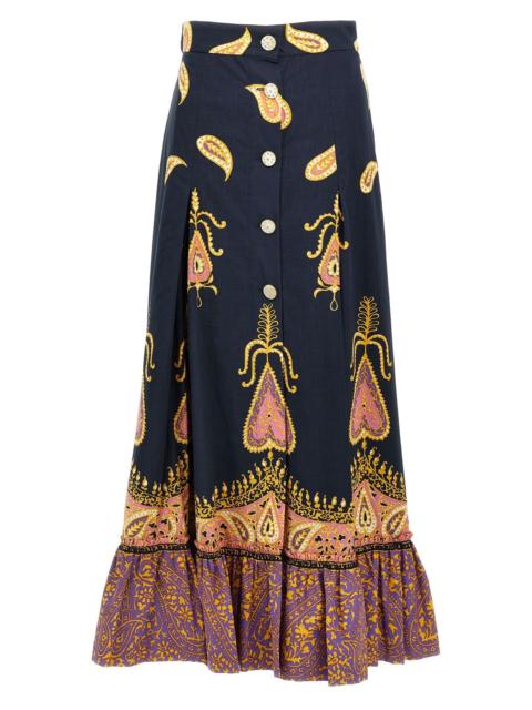 Valentino Garavani Women Valentino Garavani Paisley Skirt