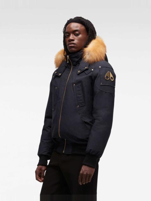 MOOSE KNUCKLES GOLD BALLISTIC BOMBER FUR