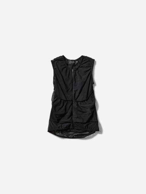 JOHANNA PARV Women's Mesh Vest Black