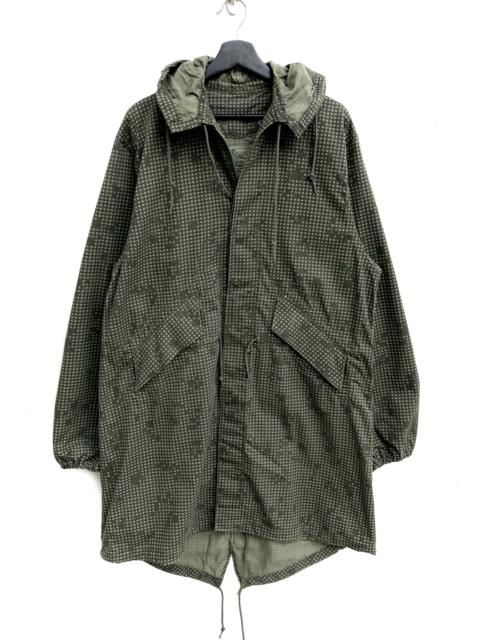 Other Designers Vintage - Digital Night Camo Desert Storm Parka Military Jacket