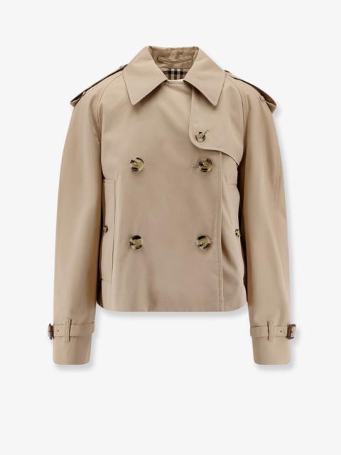 Burberry Burberry Haltye Organic Cotton Waterproof Jacket