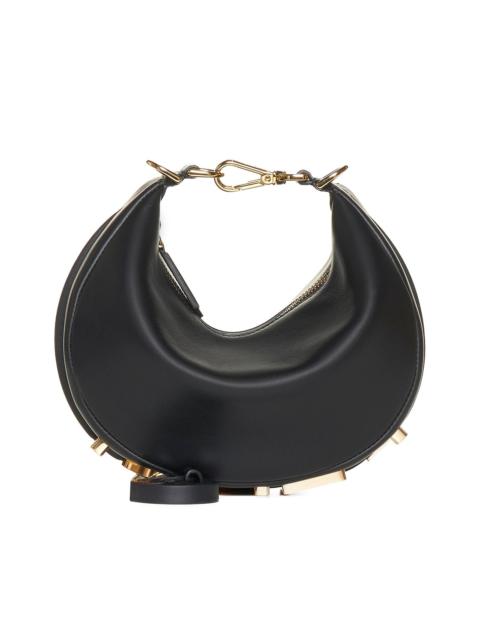 FENDI Fendi Women Fendigraphy Mini Bag In Black Leather