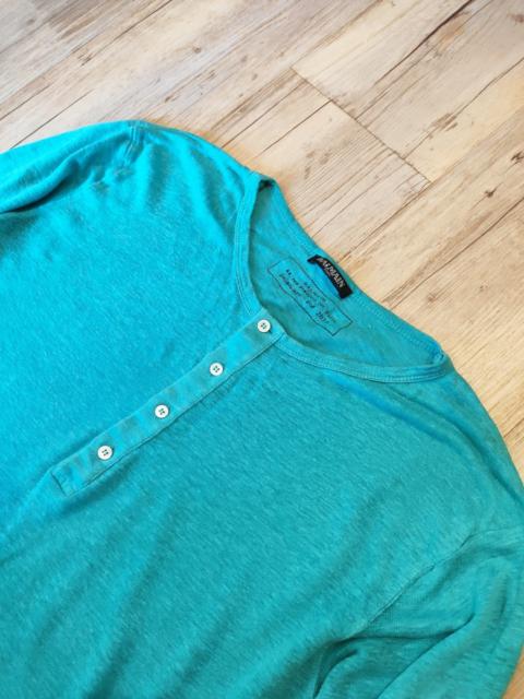 Balmain SS2014 Henley linen shirt.Like Dior or Saint Laurent