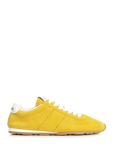 Miu Miu Miu Miu Women Plume Suede Sneakers