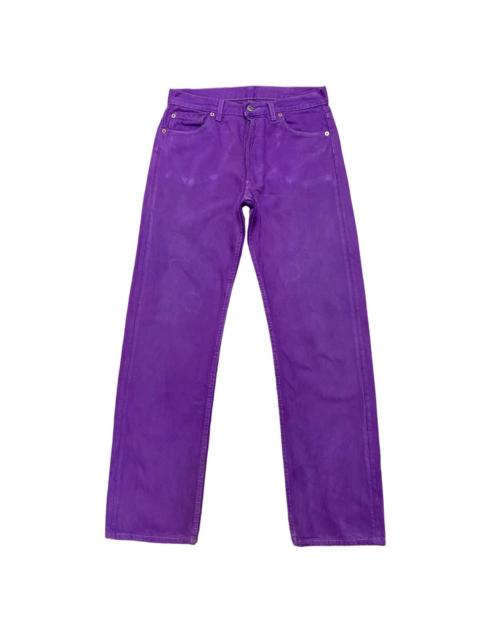 Levi's Vintage 90s Levis 501 Purple Denim Jeans