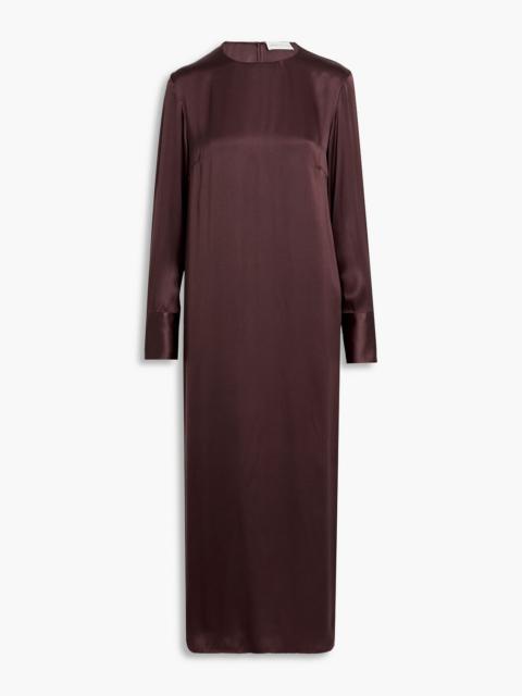 Other Designers Riya washed-silk midi dress