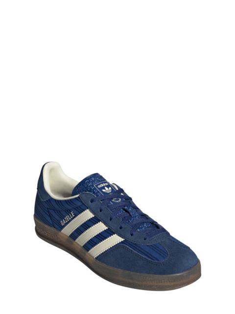 adidas adidas Gazelle Indoor Sneaker in Blue/indigo/Cream White at Nordstrom
