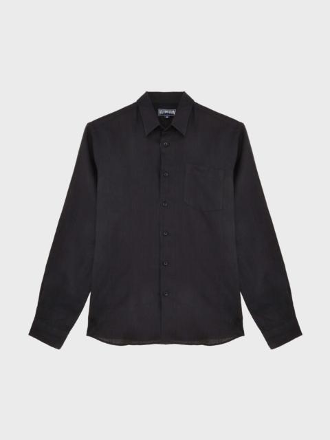 Vilebrequin MEN LINEN SHIRT SOLID