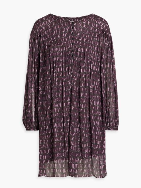 Isabel Marant Étoile Silorion tie-dyed crepon mini dress