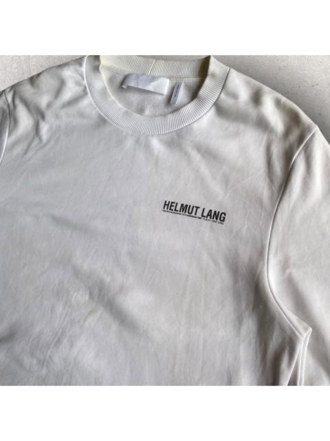 Helmut Lang AW18 Logo Sweater