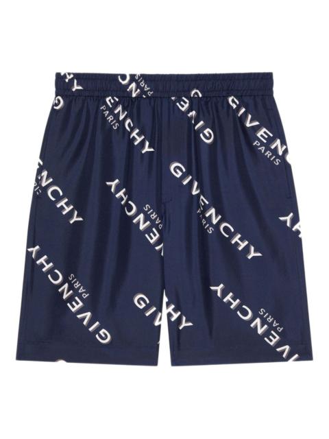 Givenchy logo-print shorts