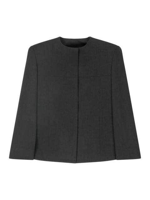entire studios OBLONG TAILORED JACKET GRAPHITE