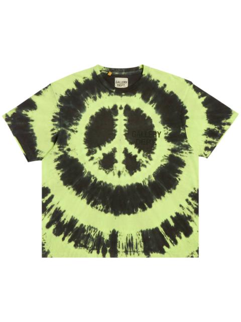 Gallery Dept. Tie Dye Souvenir Tee 'Lime Green'