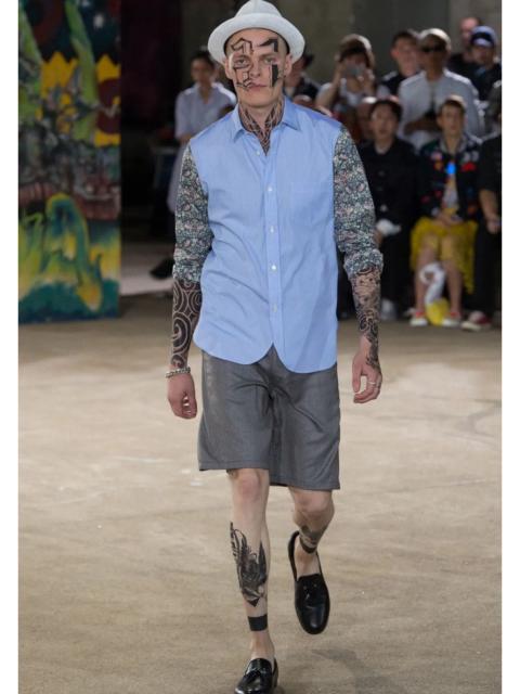 Junya Watanabe men S/s17 Patchwork Sleeves shirt