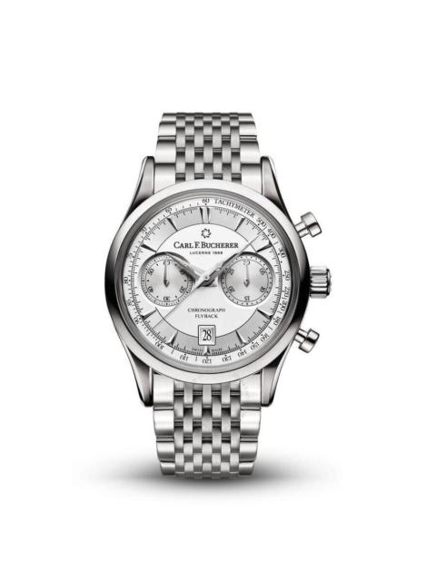Other Designers Carl F. Bucherer Manero Flyback Chronograph Automatic Silver Dial Men's Watch 00.10919.08.13.21