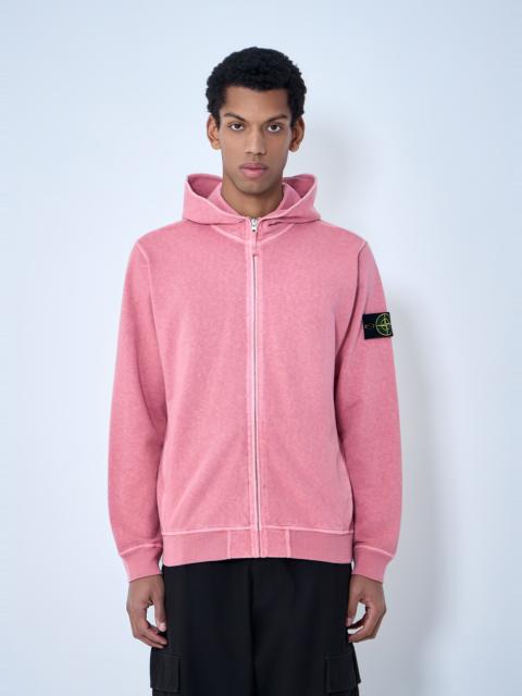Stone Island Logo Patch Hooded Sweatshirt