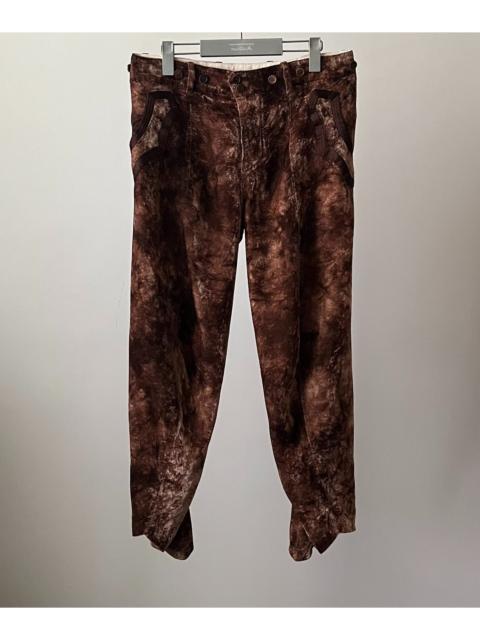 NUMBER (N)INE Number (N)ine 09SS Velvet Pants