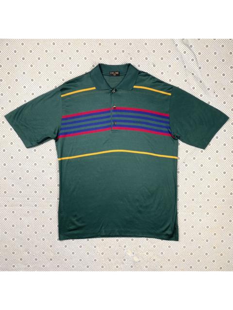CELINE Vintage 90 Authentic Celine Polo Shirt Neverworn Condition