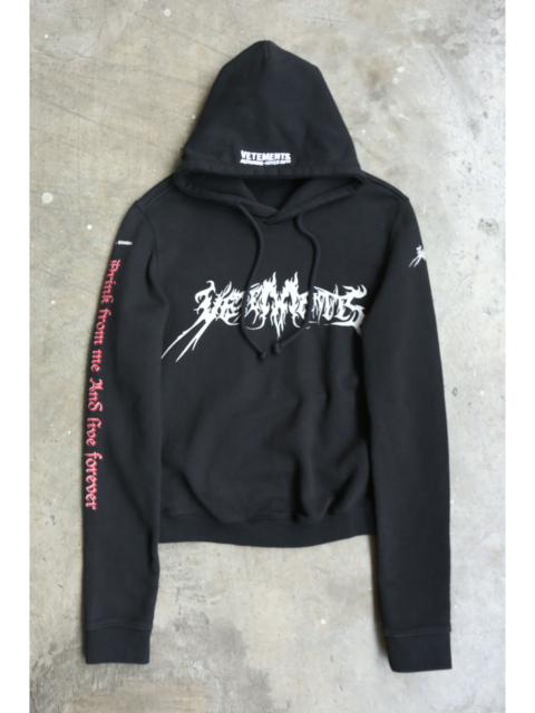 VETEMENTS Vetements - F/W 17 - "Total Fucking Darkness" Hoodie