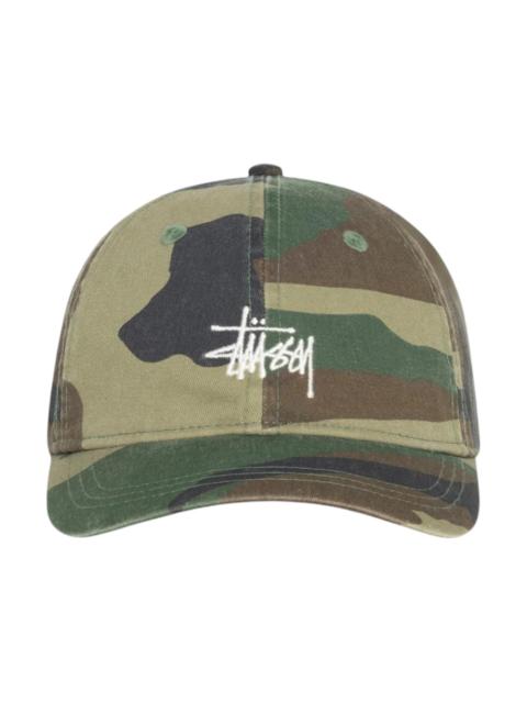 Stüssy Stussy Basic Washed Cap Woodland Camo