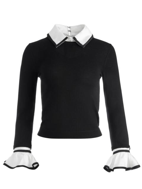 Alice + Olivia JUSTINA COMBINATION SWEATER