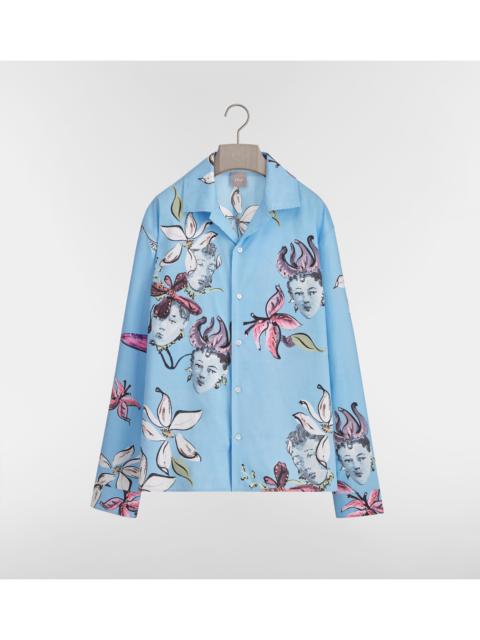 Dior Dior Dioriviera Cotton Shirt Light Blue