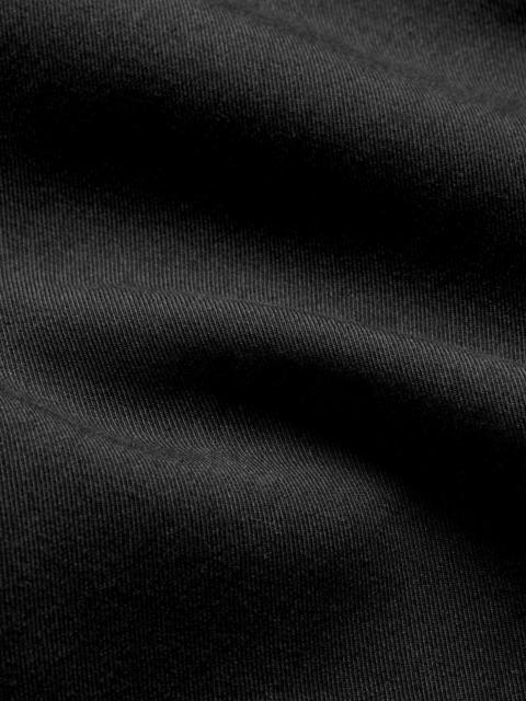 Derek Rose Men's Trousers Harris Lyocell Cotton Black