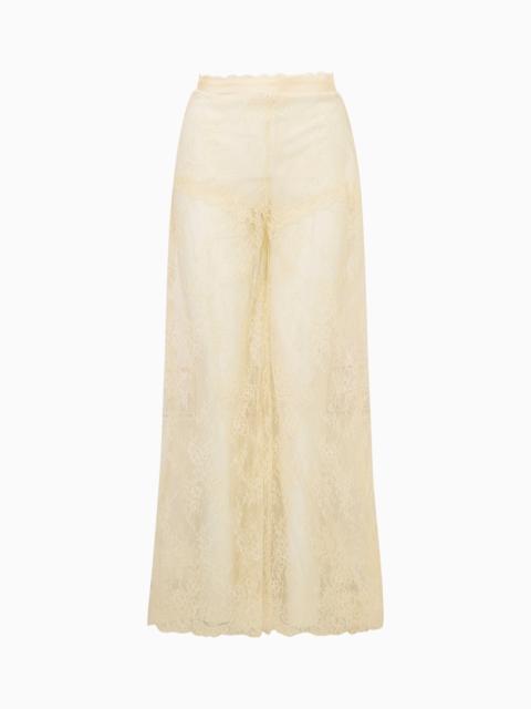 LoveShackFancy Sigrid Sheer Lace Pants