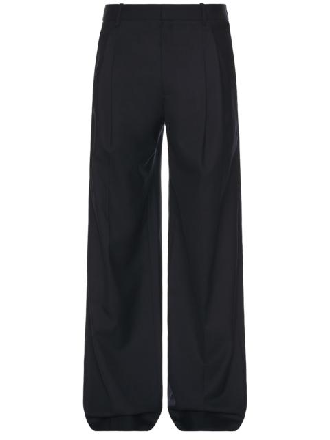 SAINT LAURENT Pantalon Taille Haute 2 Plis Fit Allure