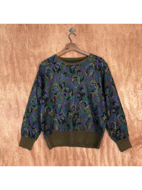 Other Designers Homespun Knitwear - Vtg Knit Paislee Sweater