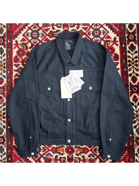visvim Visvim 24AW ICT 101XX CMYK N.D black denim jacket