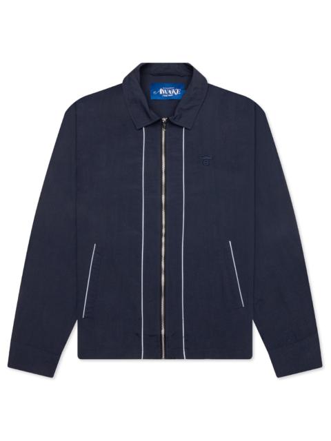 AWAKE NY CLASSIC LOGO COACHES JACKET - BLACK