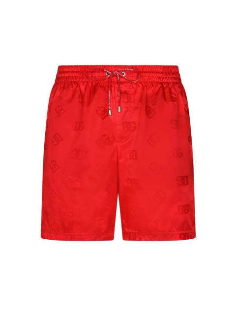 Dolce & Gabbana Mid-length swim trunks with